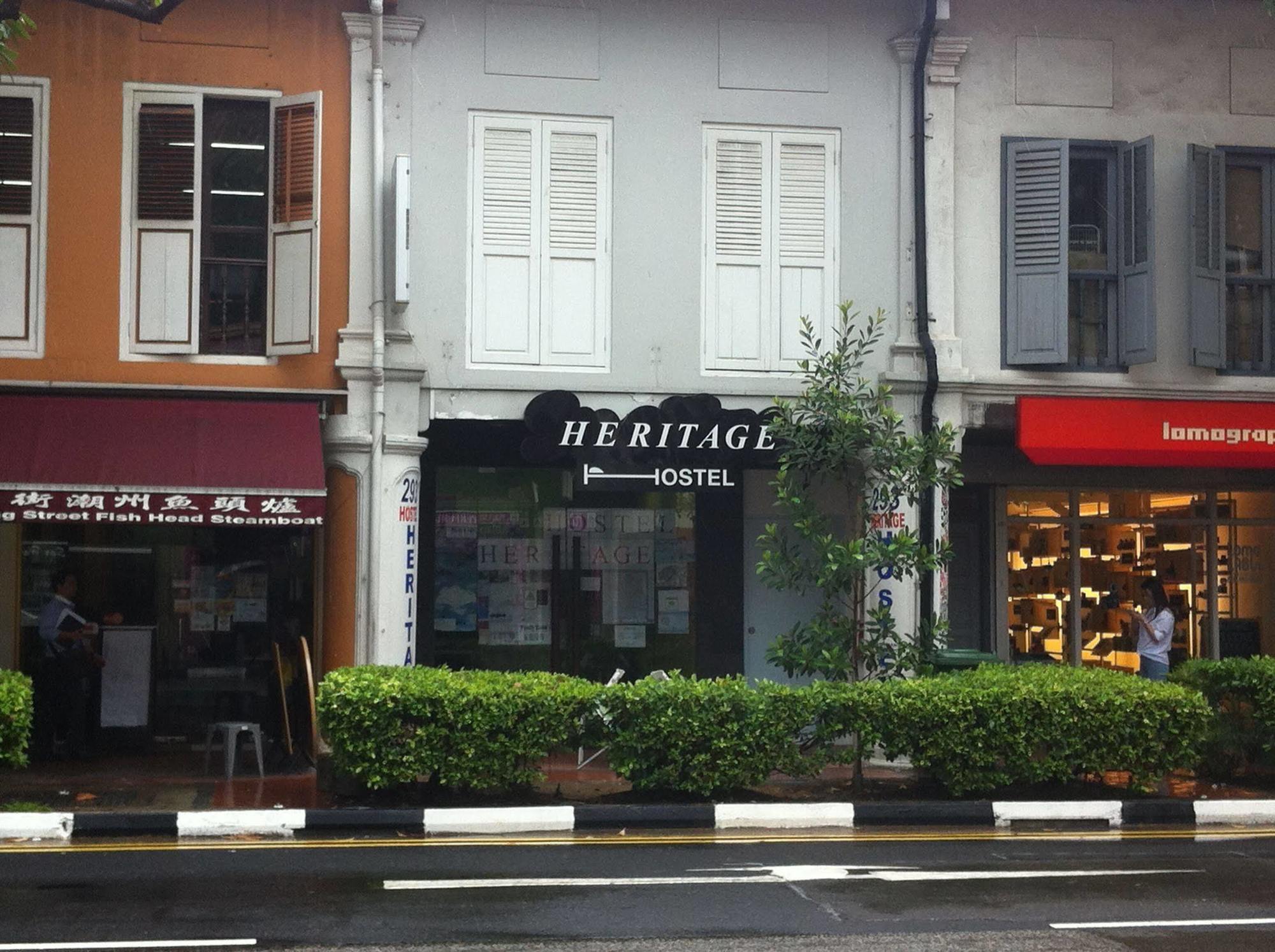 Heritage Hostel Singapore Exterior photo